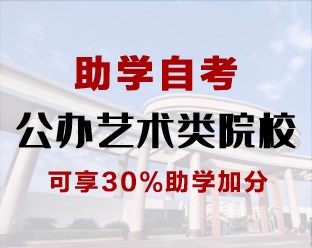 助学自考—公办艺术类院校